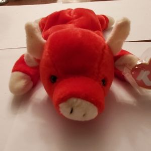 Ty Beanie Babies Snort the Red Bull